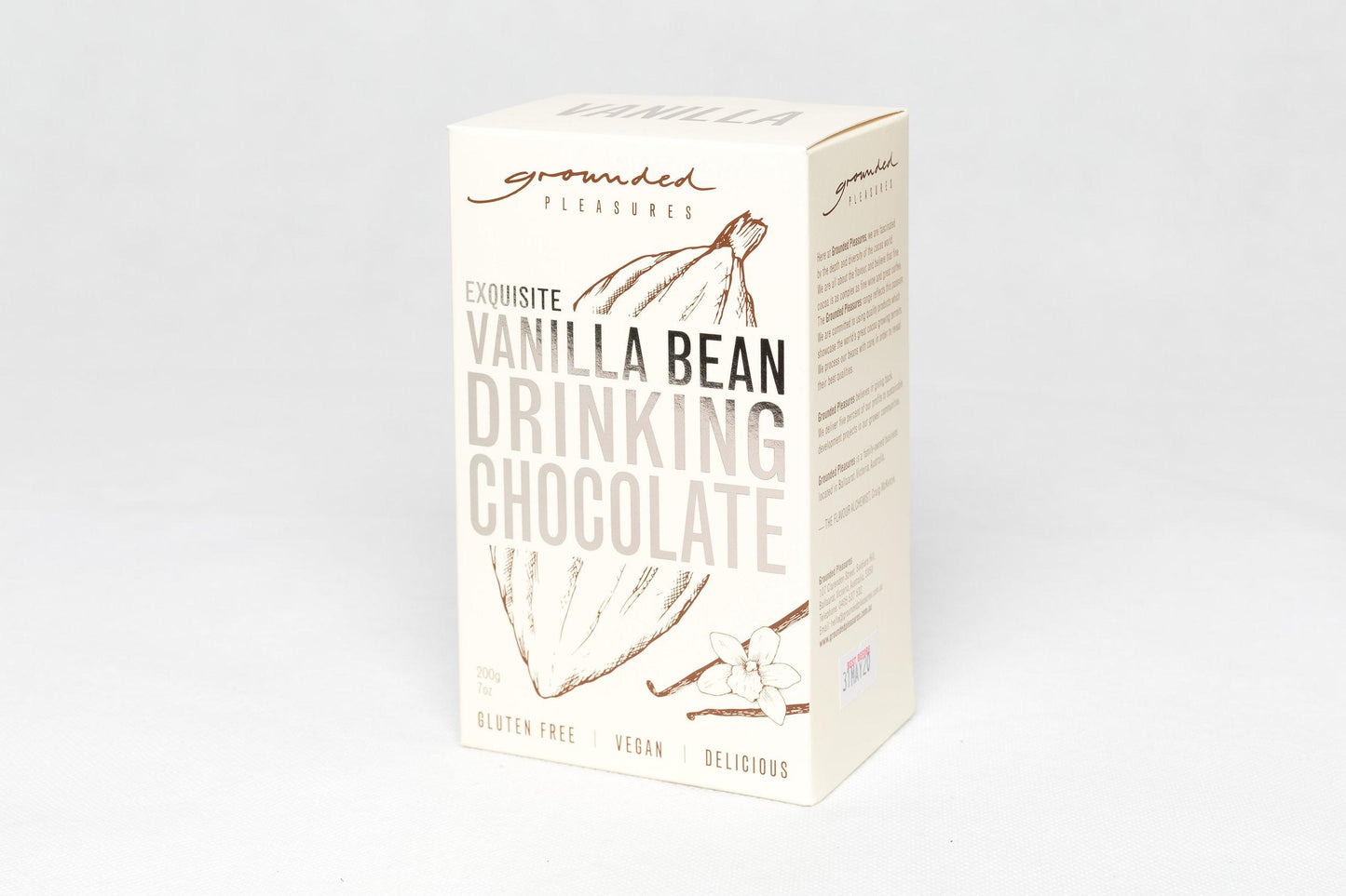 Exquisite vanilla Bean Drinking Chocolate 200g