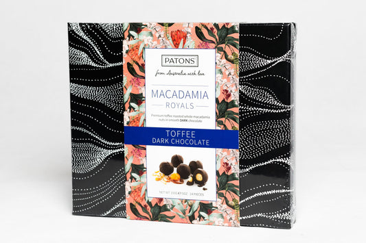 Patons Macadamia Royals - Toffee Dark Chocolate 150g