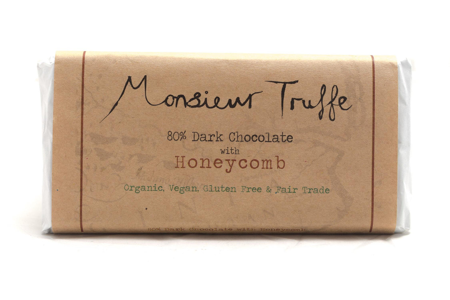 Monsieur Truffe 80% Dark Chocolate with Honeycomb