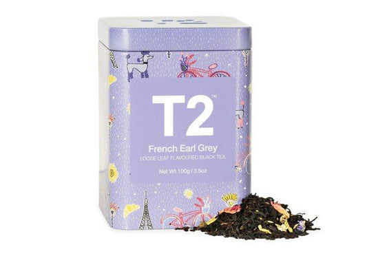 T2 French Earl Grey - Loose Leaf 100g Feature Tin